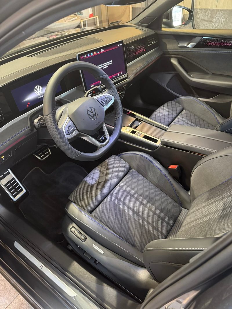 Tisztított VW Passat utastér